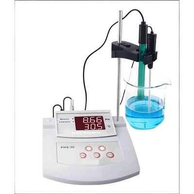 Mesa Potenciométrica Con Medidor Digital De Temperatura Y Ph | Envío gratis