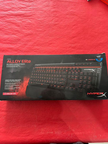 Teclado Gamer Hyperx Alloy Elite Qwerty Inglés Us 