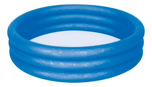 Piscina Infantil Redonda Azul 130l Plástica - Mor - Azul Ban