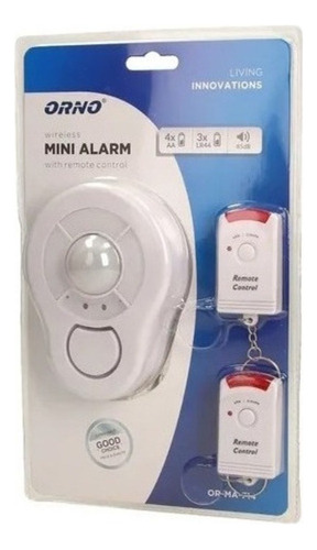 Alarma Casa Infrarroja Sensor Movimiento Control Remoto