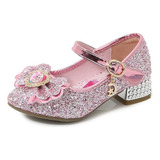 Zapatos Frozen Princess Con Lentejuelas