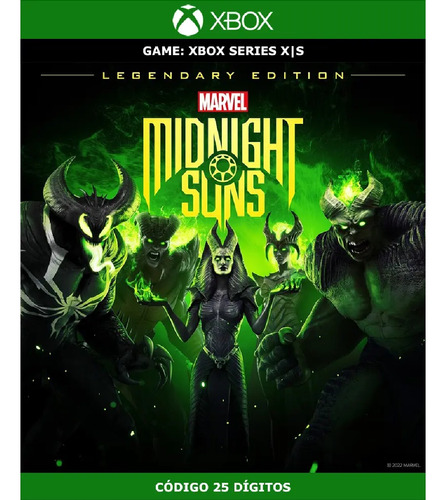 Marvel's Midnight Suns Legendary Ed Xbox - Cod 25 Dígitos