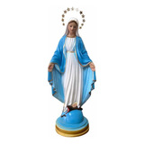 Imagem Nossa Senhora Das Graças 30cm Com Resplendor Cor Colorido