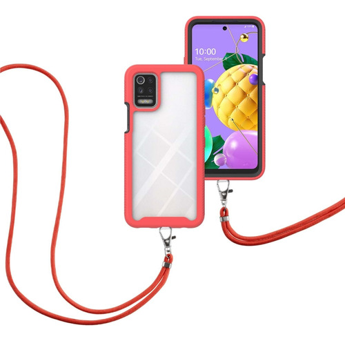 Para LG K42/ K52/ Q52/k62/ Q62 Pc + Funda De Tpu