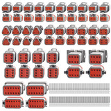 Kit De Conectores Impermeables Deutsch St6321, Conector...