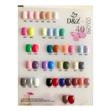 Kit De Esmalte Em Gel 10 Un D&z 7,5ml Original Promoção Dez