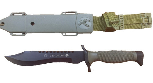 Cuchillo Oso Negro Pack 2u  Tactico Militar / Hiking Outdoor