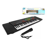 Teclado Piano Infantil 44 Teclas A Usb Con Mic Altavoz