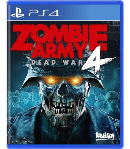 Jogo Midia Fisica Zombie Army 4 Dead War Lacrado Para Ps4
