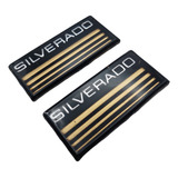 Emblemas Laterales Chevrolet Silverado Resina 92 Al 98