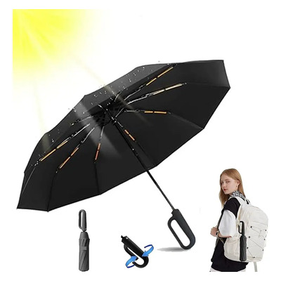 Paraguas Sombrilla Protección Uv Automático Con 10 Varillas Con Hebilla Vabessa Sombrilla Resistente Al Viento Para Hombres Y Mujeres | MercadoLibre