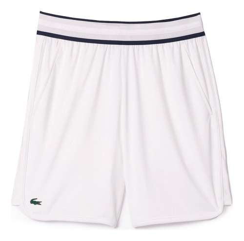 Short Lacoste Hombre Moda Blanco