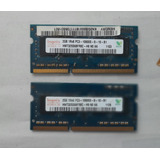 Memoria Ram (2) De 2 Gb Ddr3 Para Laptop
