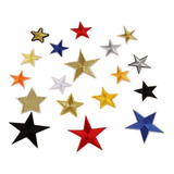 Aplique Para Ropa Bordado Estrellas X6