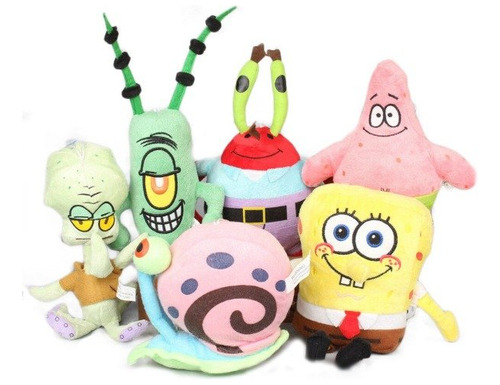 Peluches De  Bob Esponja Niños Detalles Regalos X1  Aroma