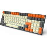 Rk Royal Kludge Rk100 Teclado Mecánico Inalámbrico, Bluet.