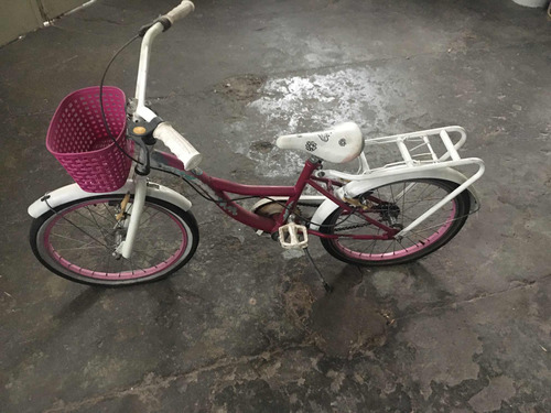 Bicicleta Rodado 20 Para Nena.