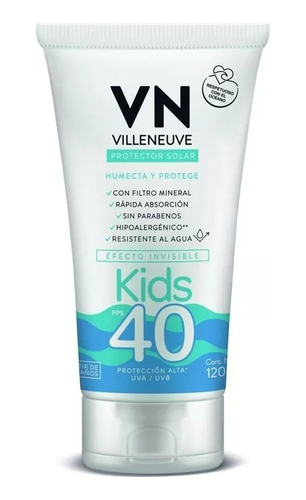 Vn Protector Solar Fps 40 Kids 120 Ml