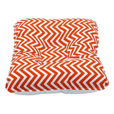 Travesseiro Anatômico Bebê 30x25 Chevron Vermelho Barato