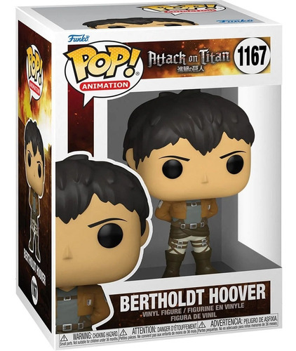 Bertholdt Hoover Attack On Titan Funko Pop! Vinyl #1167