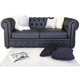 Sillon Chester Chesterfield 3 Cuerpos Premium Fullconfort