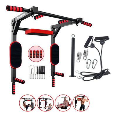 Bigview Barra Multifuncional Dominadas 8en1 Ejercicio Gym Calistenia With Polea Kit | Envío gratis