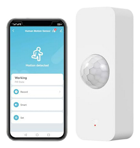 Sensor De Movimiento Wifi Compatible Con Voz De Alexa.