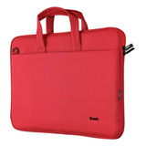 Bolso Notebook 16 Pulgadas Trust Bologna Rojo