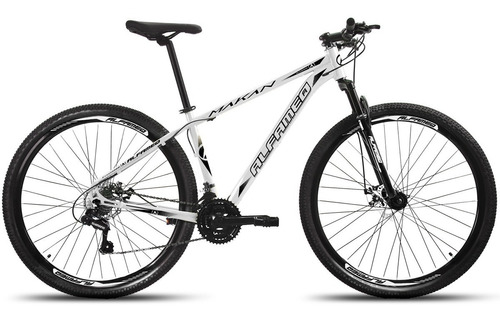 Bicicleta Aro 29 Alfameq Makan Freio Hidráulico 21v Shimano 