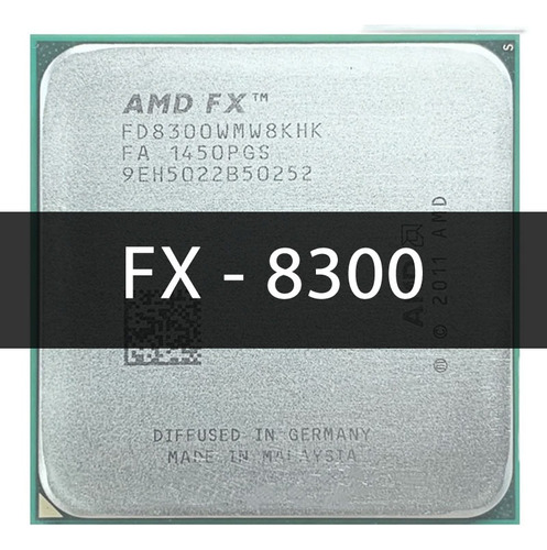 Processador Amd Fx 8300 3.30/4.20ghz 95w Am3+ Fd8300wmw8khk