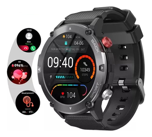 Reloj Inteligente Deportivo Con Bluetooth Llamada 1.32''