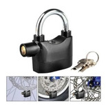 Candado Alarma Bicicletas Motos Puertas Alarm Lock Negro