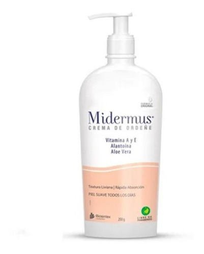 Midermus Crema De Ordeñe Y Vitamina A X 250 Ml