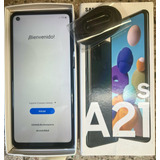 Samsung Libre Galaxy A21s Negro C Accesorios Sin Uso