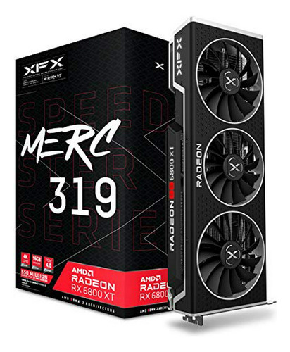 Tarjeta Gráfica Xfx Speedster Merc319 Amd Radeon Rx 6800 Xt 