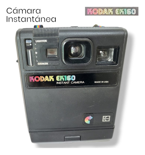 Camara De Fotos Kodak Ek160 Muy Buen Estado! Tipo Polaroid