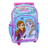 Mochila Escolar Infantil Frozen Com Rodinhas