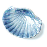 Saboneteira Forlong Ocean Seashell De Cerâmica, Para Banhei