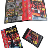 Id 25 Wwf Royal Rumble Cib Original Sega Mega Drive Genesis