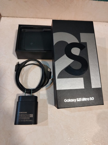 Samsung Galaxy S21 Ultra Original 5g 256 Gb Phantom Black 12 Gb Ram Liberado Snapdragon (seminuevo)