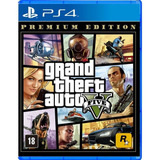 Gta 5 Ps4 Grand Theft Auto V Playstation 4 Midia Fisica Novo