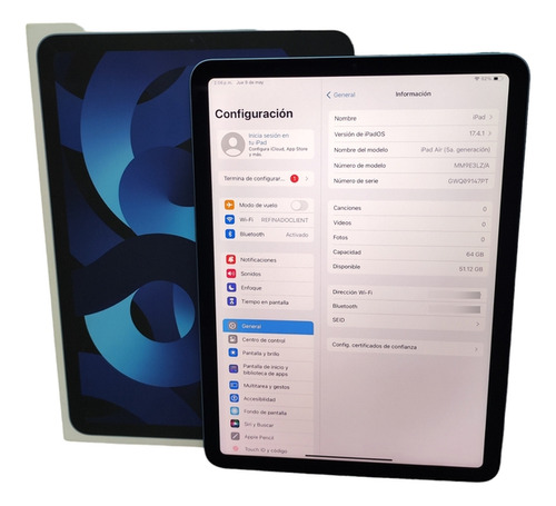iPad Air (quinta Generación)