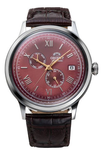 Relógio Orient Bambino Roman Numeral V2 Auto Ra-ak0705r10b