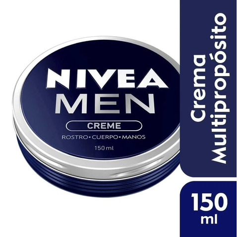 Nivea Men Creme Lata Rostro Cuerpo Manos 150ml