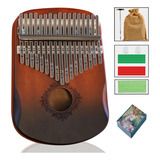Kalimba Instrumento Musical De Madera De 17 Teclas