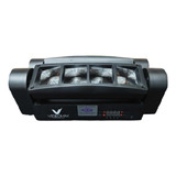 Mini Spider Cabezal Movil Doble Barra Led 8 X 3 W Rgbw