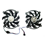 Dual Fan Cooler Compatível Da Pcyes Radeon Rx570 Graffiti