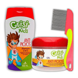 Grisi Kids Antipojos Pack Shampoo 300ml + Gel 300gr + Peine