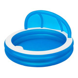 Alberca Inflable Circular Piscina Familiar Con Techo 241 Cm