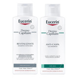 Combo Eucerin Anticaida Dermocapillaire Shampoo + Gel 250ml